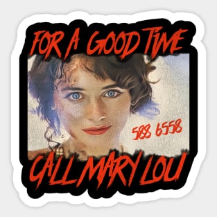 Prom Night 2 Mary Lou 80s Horror Movie Sticker